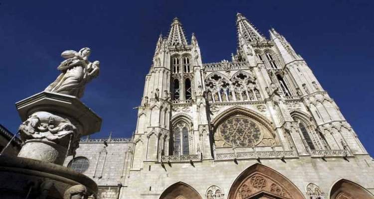 Imagen del exterior de la Catedral de Burgos